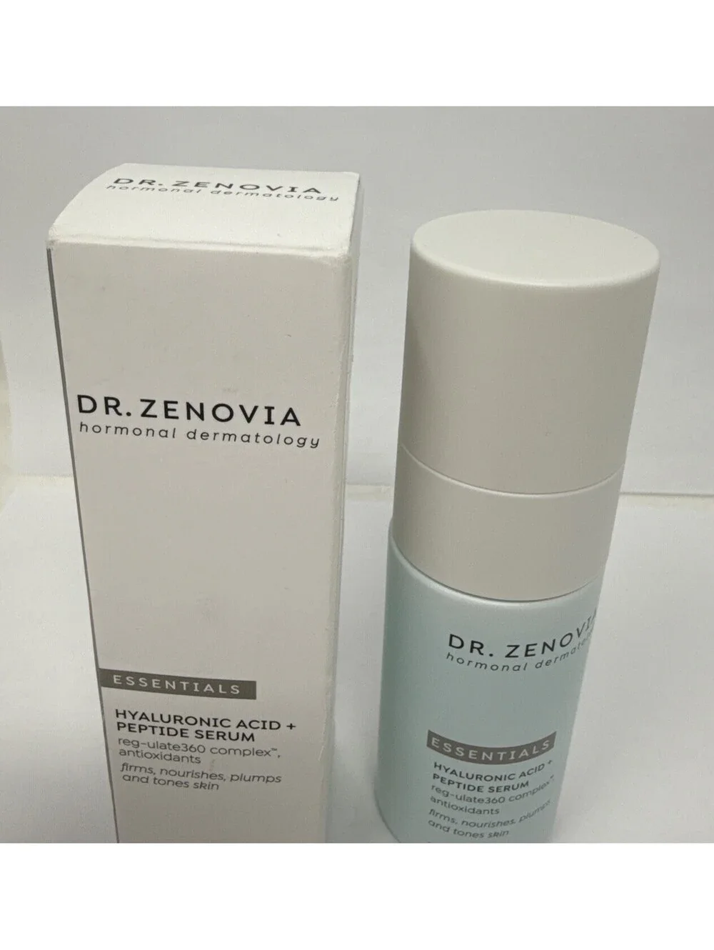 Dr. Zenovia Hormonal Skin Care Hyaluronic Acid & Peptide Serum 1oz  NIB  RN4